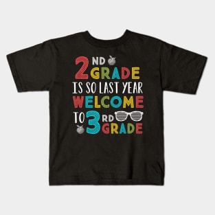 First Day of School Back To School Third Grade Kids T-Shirt